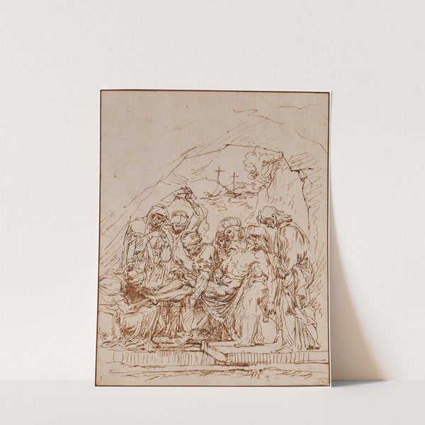 The Entombment of Christ by Raymond Lafage