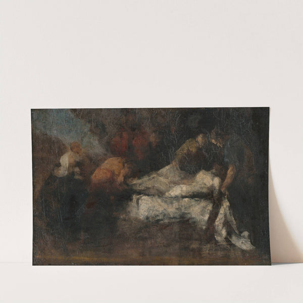 The Entombment of Christ by Gyula Stetka