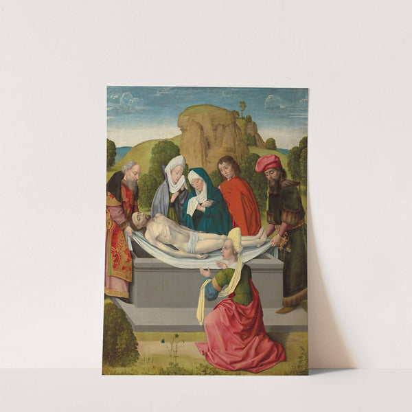 The Entombment Of Christ (circa 1470) by Netherlandish School