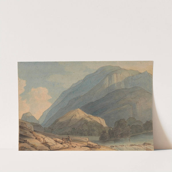 The Entrance into Borrowdale by Francis Towne