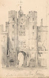 The Entrance to Saint James’s Palace in London