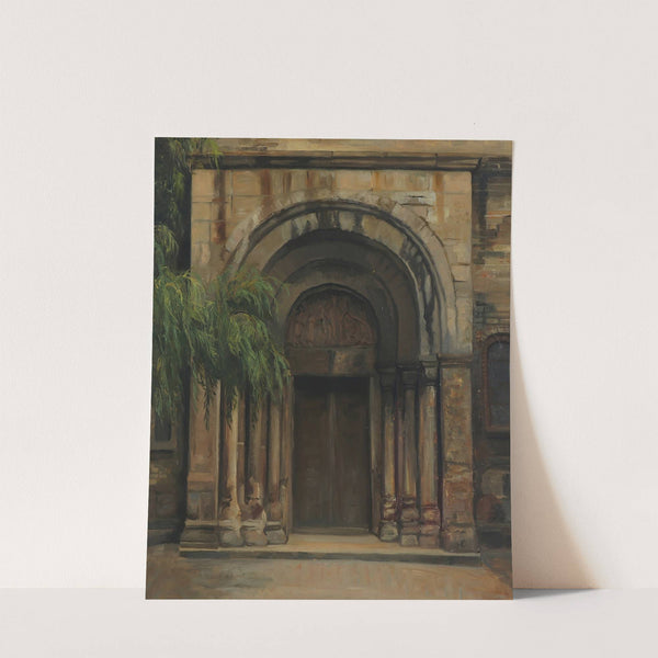 The entrance to Schleswig Cathedral (before 1937) by Agnes Slott-Møller