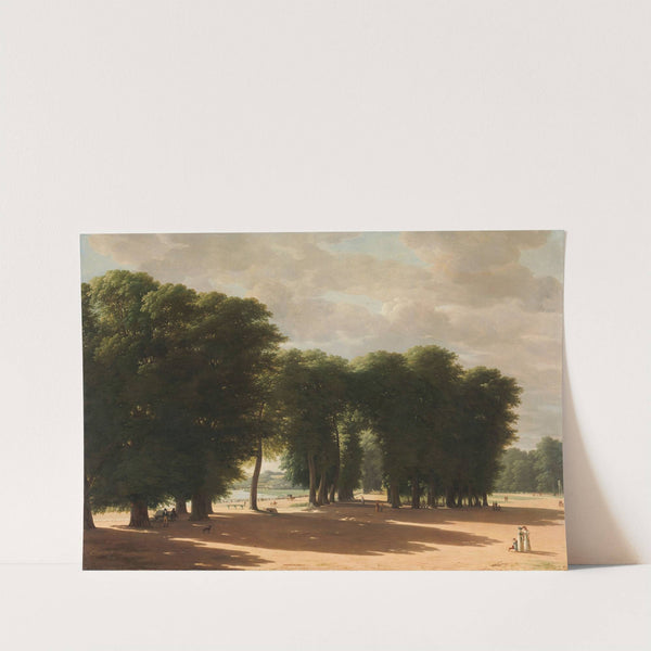 The Entrance to the Park of Saint-Cloud, Paris by Pieter Rudolph Kleijn