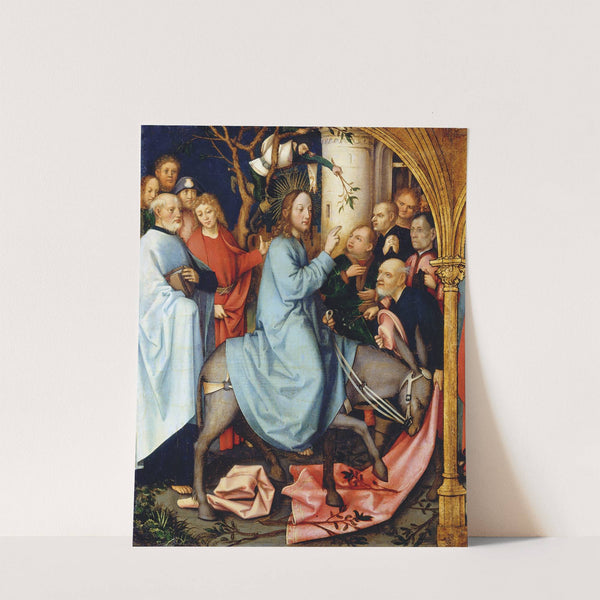 The Entry into Jerusalem by Hans Holbein The Elder