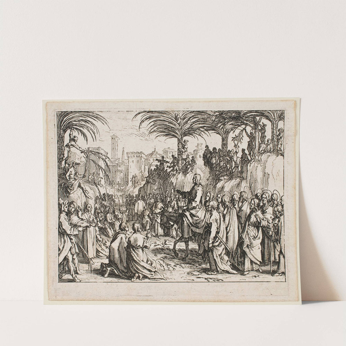 The Entry into Jerusalem (1635) by Jacques Callot