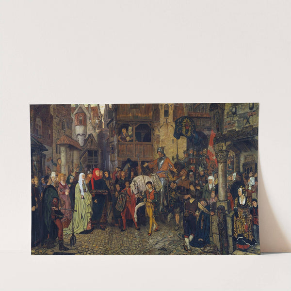 The Entry of Sten Sture the Elder into Stockholm by Georg Von Rosen
