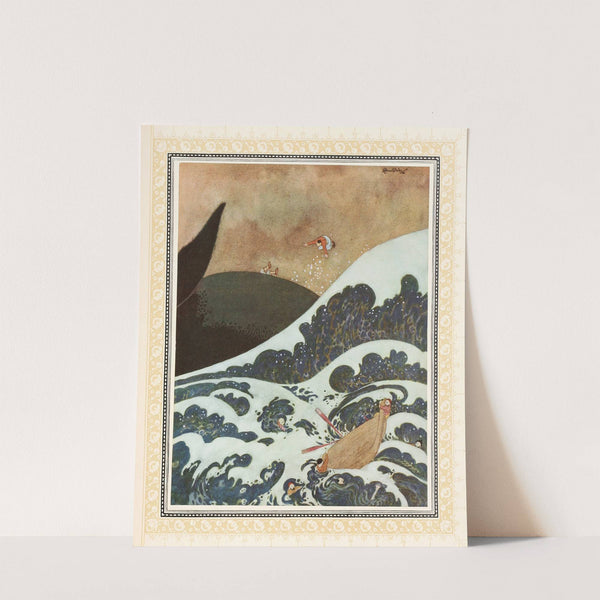 The Episode of the Whale (1914) by Edmund Dulac