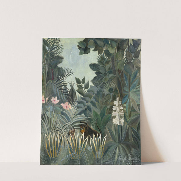 The Equatorial Jungle by Henri Rousseau