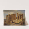 The Erechtheum, Athens, with Figures in the Foreground by Charles Lock Eastlake