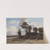 The Estuary Farm (1830-35) by Jules Dupré