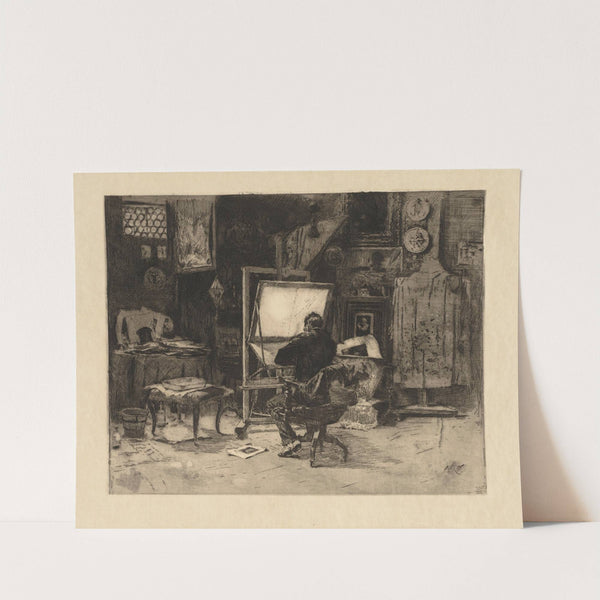 The Etcher (1882) by Robert Frederick Blum