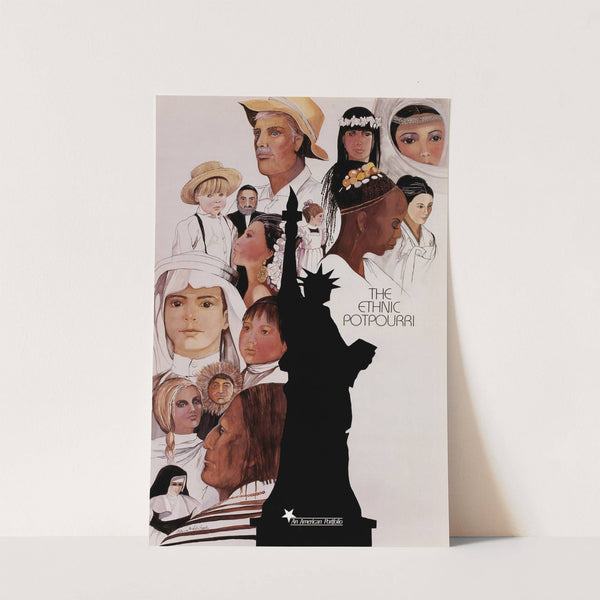 The Ethnic Potpourri. An American Portfolio. by U.S. Information Agency