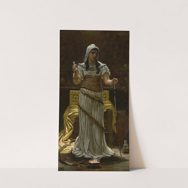 The Etruscan Sorceress (1886) by Elihu Vedder