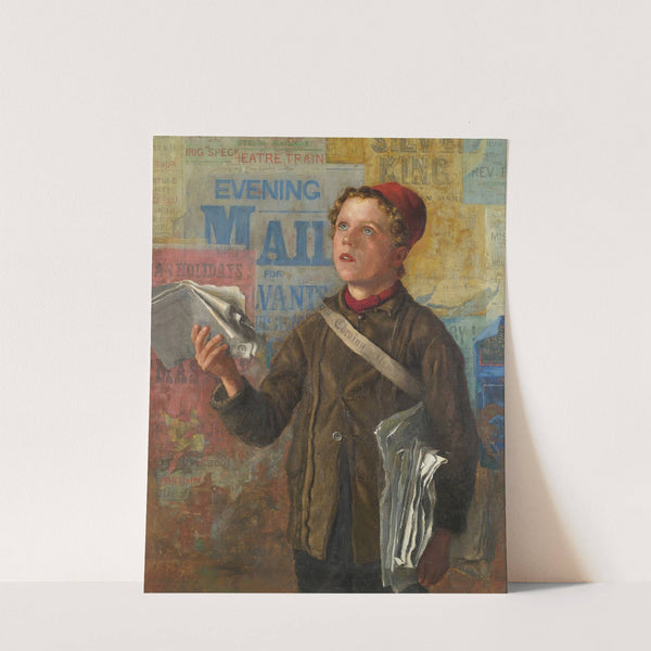 The evening news by William H. Snape