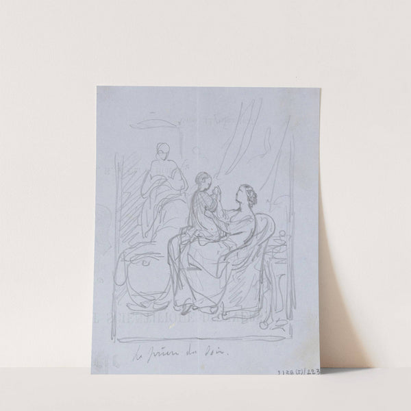 The Evening Prayer by Nicaise De Keyser