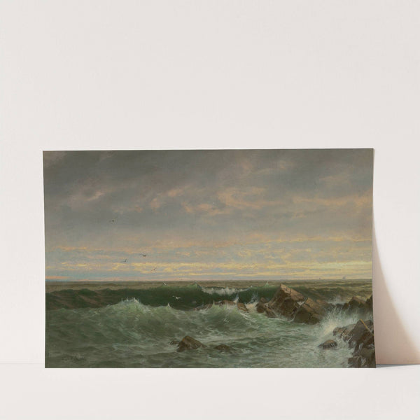 The Evening Sea, Brigantine, Shoals by William Trost Richards