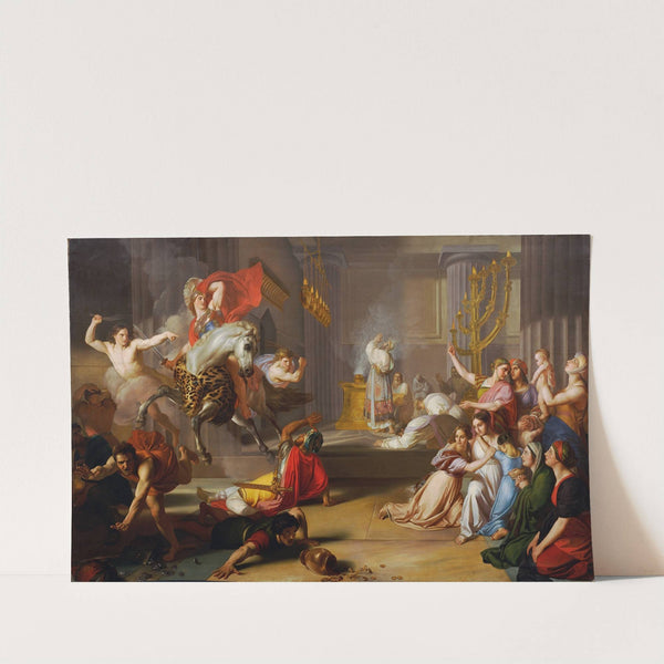 The eviction of Heliodor from the temple by Luigi Sabatelli
