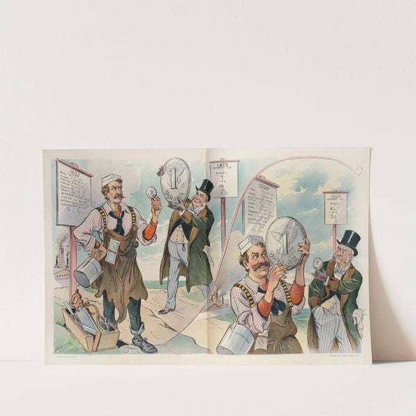 The evolution of the dollar by Louis Dalrymple