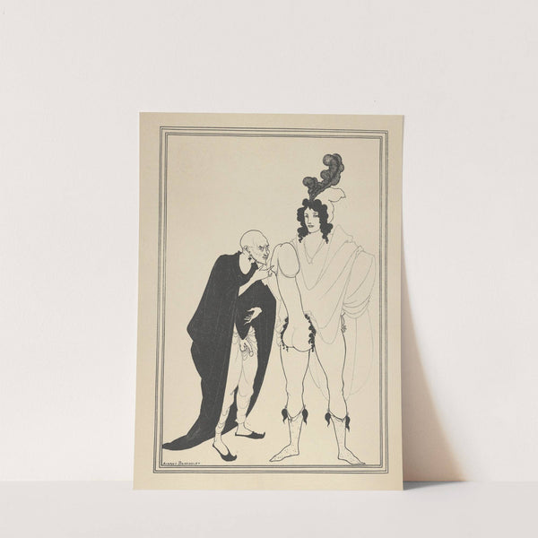 The Examination of the Herald, for ‘The Lysistrata of Aristophanes’ (ca. 1926) by Aubrey Vincent Beardsley