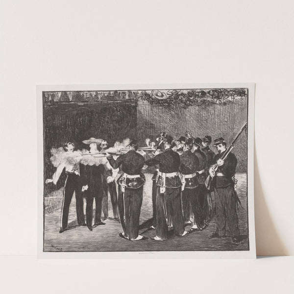 The Execution of Emperor Maximilian (1867) by Édouard Manet