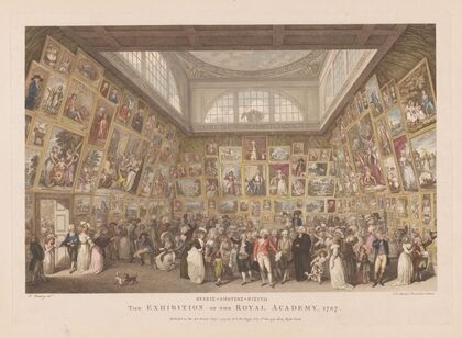 The Exhibition of the Royal Academy, 1787 (1787)