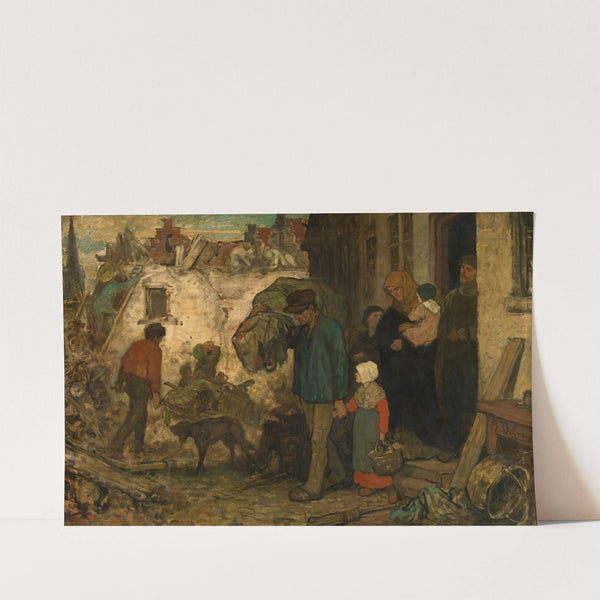 The Expulsion by Charles de Groux