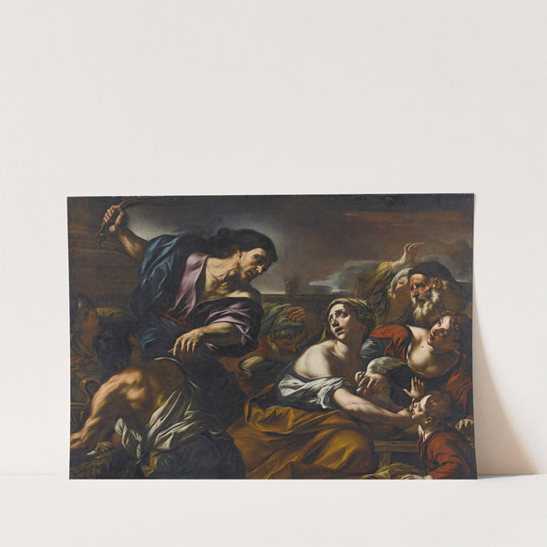 The Expulsion From The Temple by Giovanni Battista Beinaschi