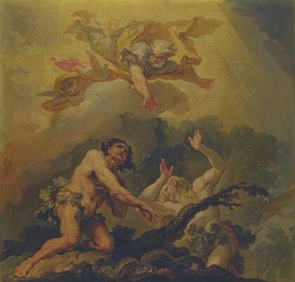 The Expulson Of Adam And Eve From Paradise