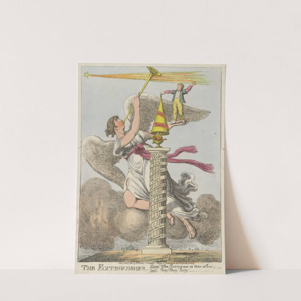 The extinguisher (1805) by Thomas Rowlandson