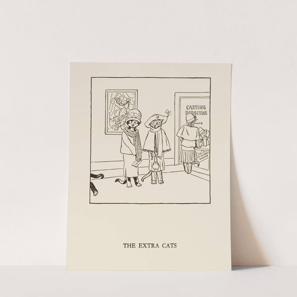 The extra cats (1926) by William Ely Hill