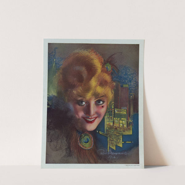 The eyes have it (1914) by Rolf Armstrong