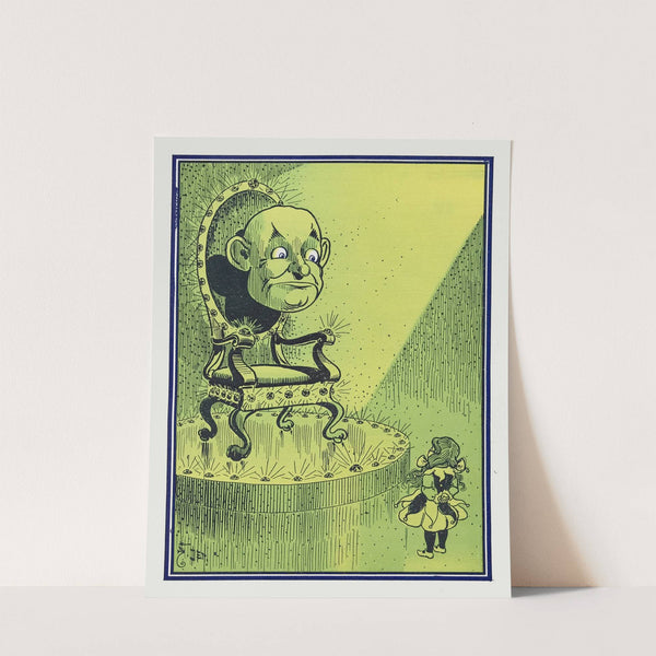 The Eyes looked at her thoughtfully by William Wallace Denslow