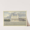 The Façade and Suroundings of a Cathedral for Berlin by Karl Friedrich Schinkel