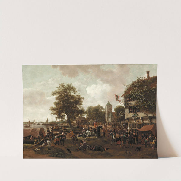 The Fair at Oegstgeest by Jan Steen