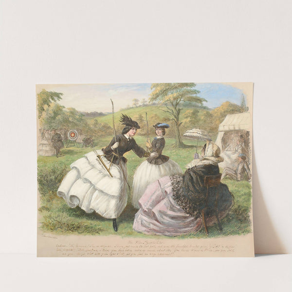 The Fair Toxophilites by John Leech