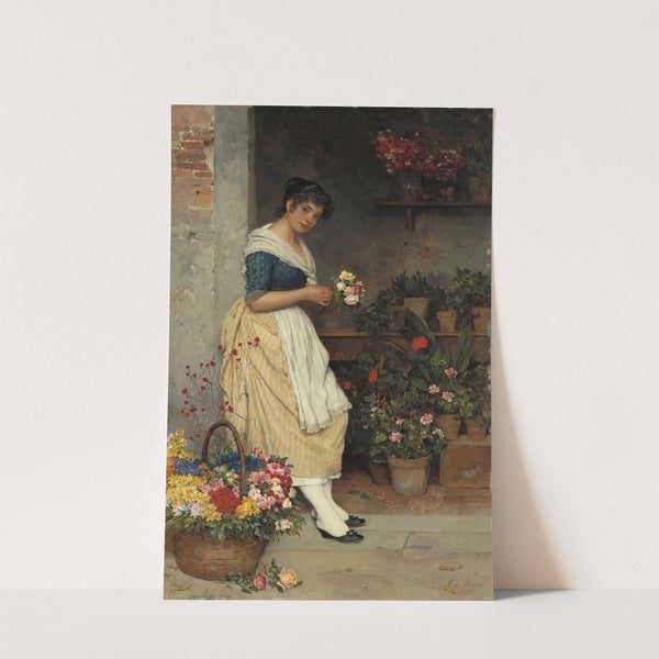 The Fairest Rose (1887) by Eugen von Blaas