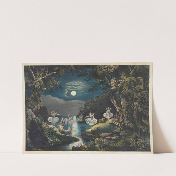 The fairie’s home (1868) by Currier & Ives.