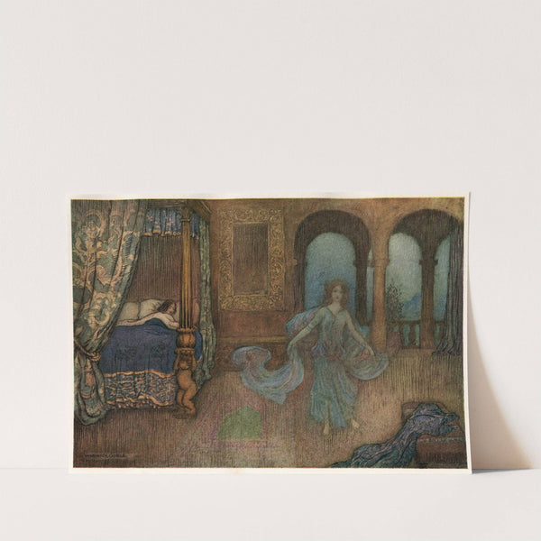 The Fairy appearing to the Prince by Warwick Goble