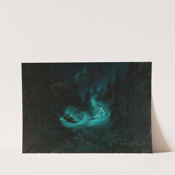 The Fairy Dance by Karl Wilhelm Diefenbach