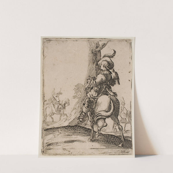 The Falconer by Jacques Callot