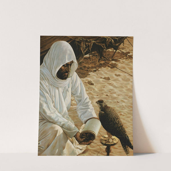 The falconer by Louis Agassiz Fuertes