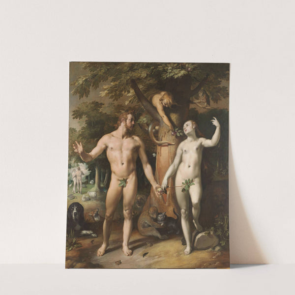 The Fall of Man (1592) by Cornelis Cornelisz Van Haarlem