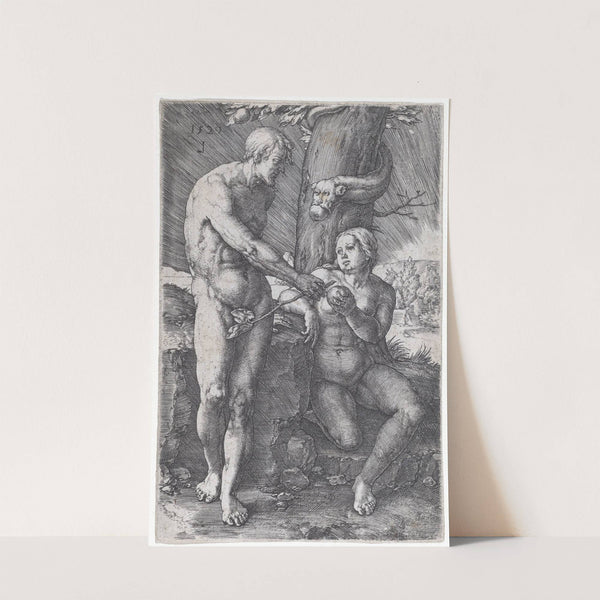 The Fall of Man by Lucas Van Leyden
