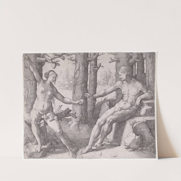 The Fall of Man by Lucas Van Leyden