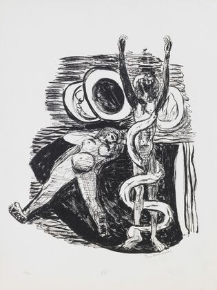 The Fall of Man, plate 14 from the portfolio ‘Day and Dream’ (1946)