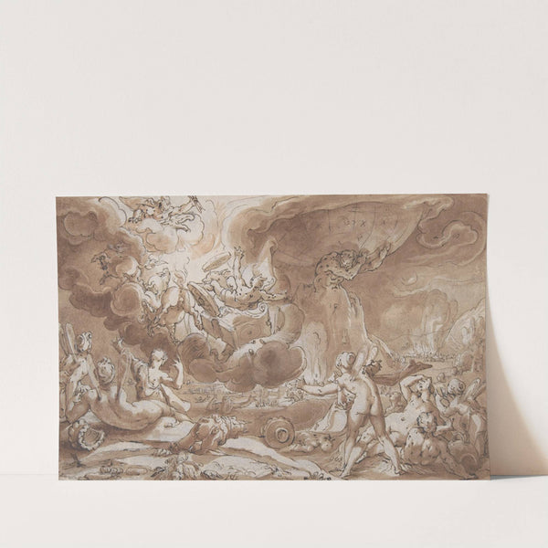 The Fall of Phaeton by Hendrick Goltzius