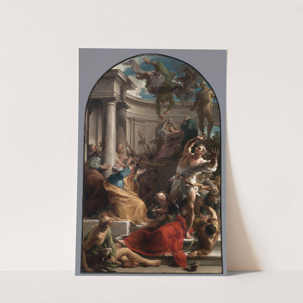 The Fall of Simon Magus by Pompeo Batoni