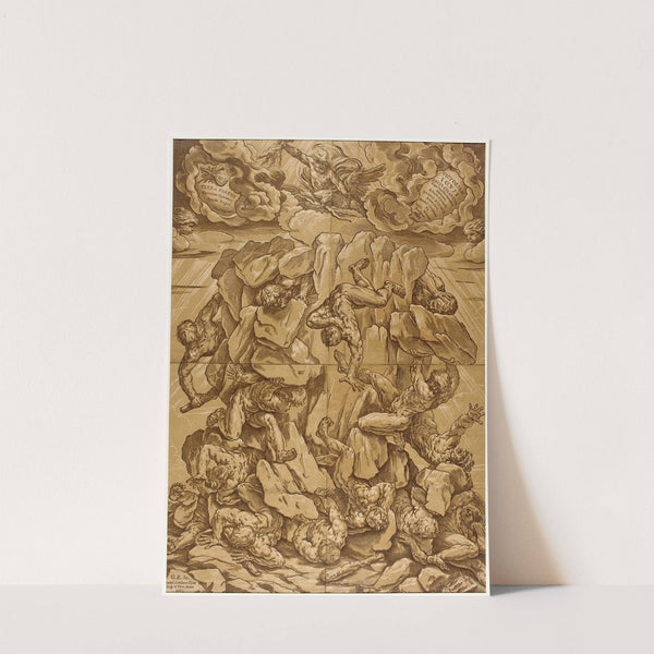 The Fall of the Giants (1641) by Guido Reni