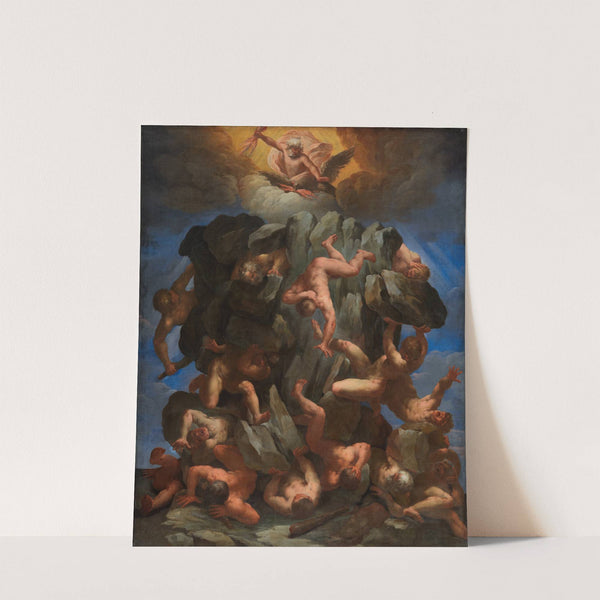 The Fall of the Giants by Guido Reni
