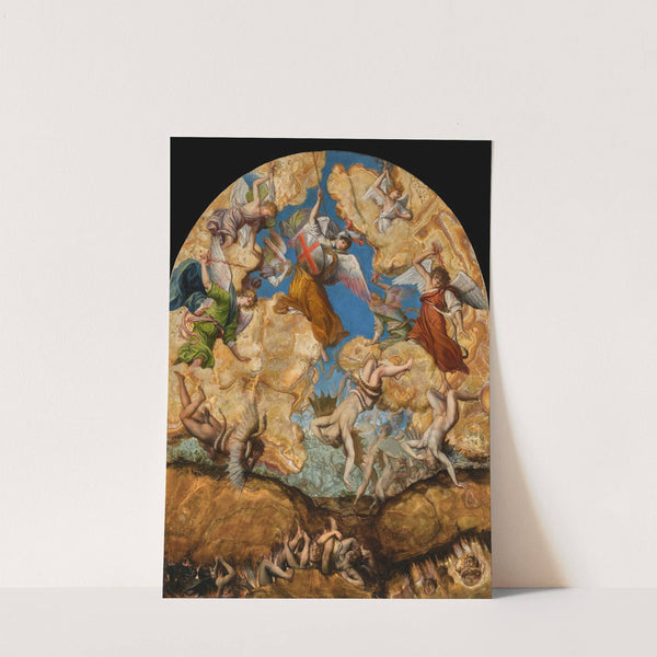 The Fall Of The Rebel Angels by Orazio Gentileschi